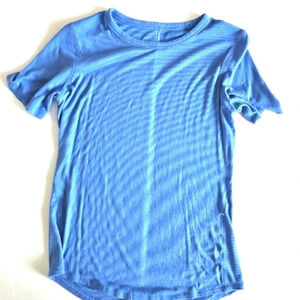 Blue Stretchy Tee
